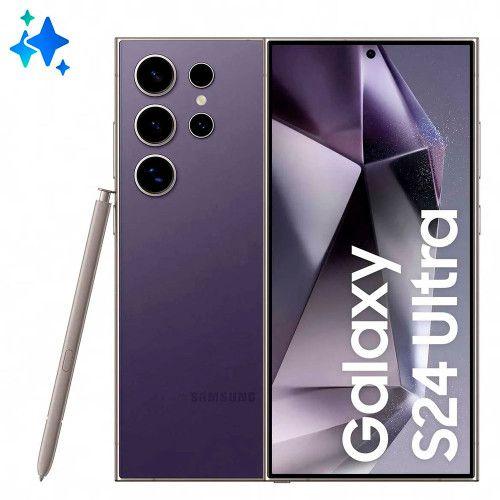 Smartphone Samsung Galaxy S24 Ultra 512GB 5G 6,8 12GB RAM Câmera